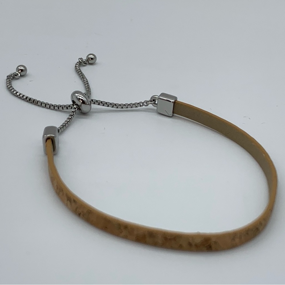 Vegan Cork Leather Bracelet